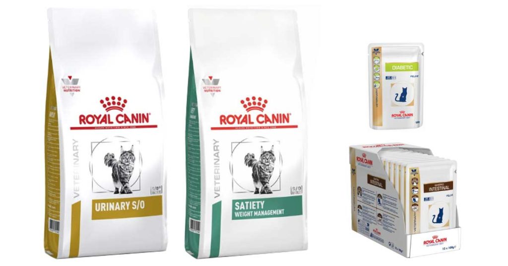 Royal Canin kissojen erikoisruokavaliot